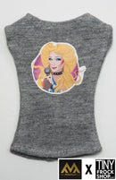 12" Fashion Doll Hedwig Tee by Alejandro Mogollo Art