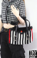 12" Fashion Doll Jun Planning DE 9 Straatjes Striped Handbag - Tiny Frock Shop
