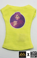 12" Fashion Doll Mahogany Diva Tee by Alejandro Mogollo Art