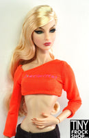 12" Fashion Doll Orange Latinistas Ultra Crop Top