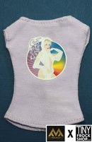 12" Fashion Doll Out of My Head Tee by Alejandro Mogollo Art