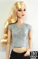 12" Fashion Doll The Perfect Heather Grey Tee