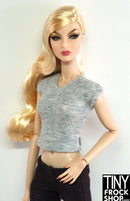 12" Fashion Doll The Perfect Heather Grey Tee