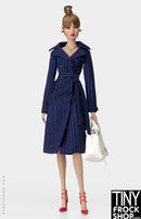 12 Inch Fashion Doll - Trencherous Coat Dress by Shantommo