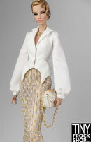 12 Inch Fashion Doll - Whispered Opulence Outfit by Shantommo - Tiny Frock Shop