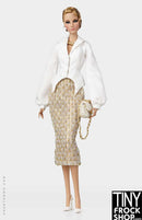 12 Inch Fashion Doll - Whispered Opulence Outfit by Shantommo - Tiny Frock Shop