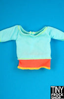 12" Fashion Doll Color Blocked Layered Top