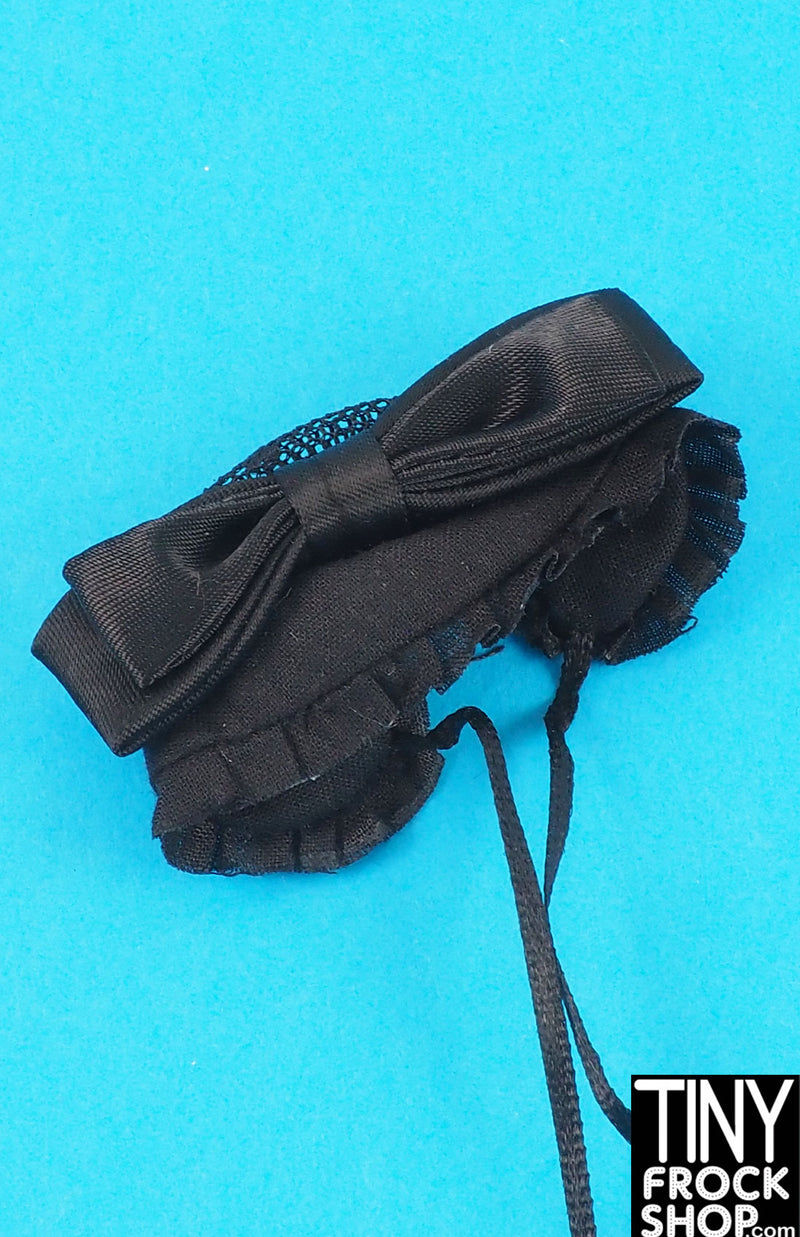 12" Fashion Doll Black Gothic Lolita Hat