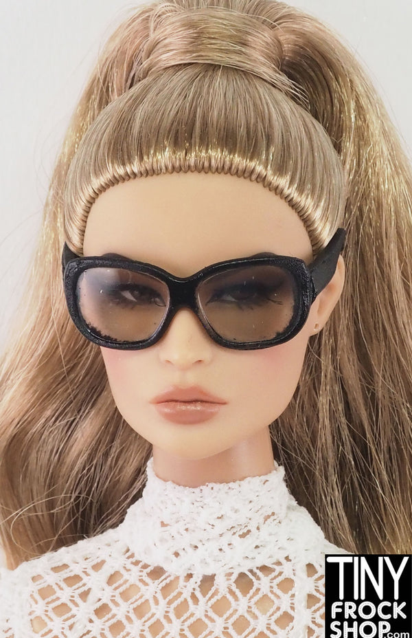 12" Fashion Doll Black Tinted Sunglasses
