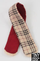 12" Fashion Doll Classic Plaid Scarf
