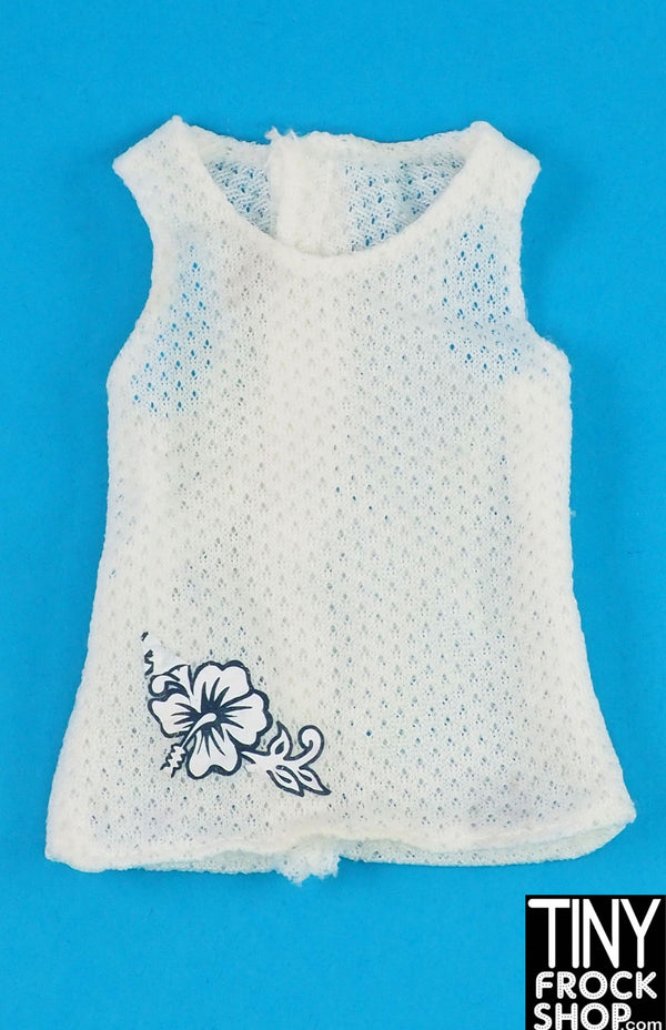 12" Fashion Doll Mens Flower Tank Top