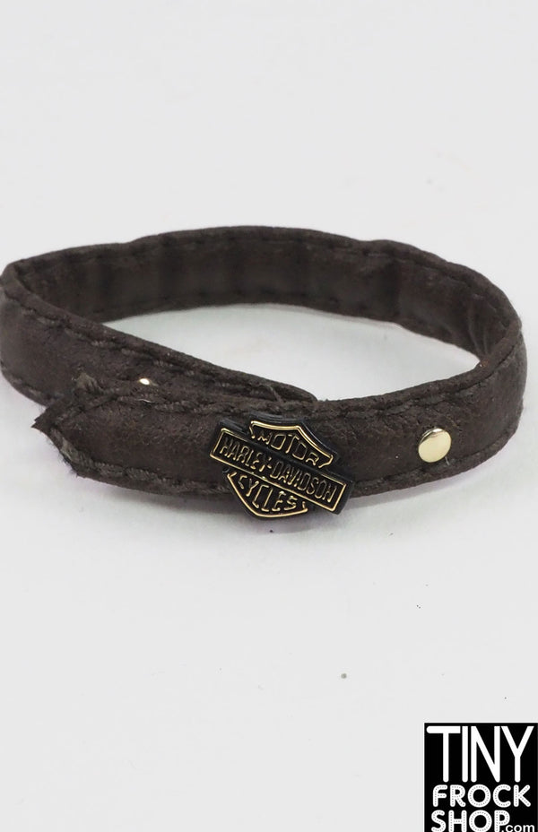 12" Fashion Doll Mens or Womans Brown Harley Belt