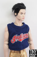 12" Fashion Male Doll Indians Graphic Tee