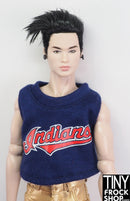 12" Fashion Male Doll Indians Graphic Tee