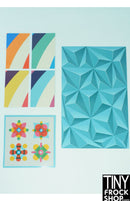 12" Fashion Doll 3 Piece Poster Set by TINY FROCK