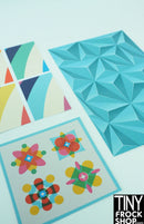 12" Fashion Doll 3 Piece Poster Set by TINY FROCK