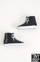 12" Fashion Doll Black and White Sneakers