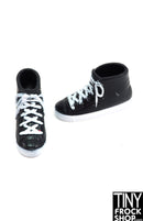 12" Fashion Doll Black and White Sneakers