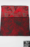 12" Fashion Doll Leaf 2 Sided Area Rugs by TINY FROCK - 5 Colors