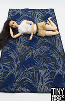 12" Fashion Doll Leaf 2 Sided Area Rugs by TINY FROCK - 5 Colors