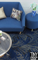 12" Fashion Doll Leaf 2 Sided Area Rugs by TINY FROCK - 5 Colors