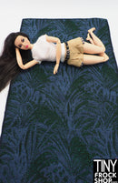 12" Fashion Doll Leaf 2 Sided Area Rugs by TINY FROCK - 5 Colors