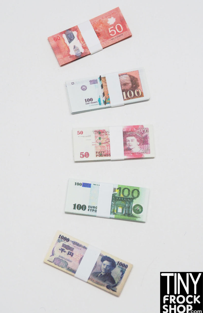 Zuru Mini Brands Packs of Money - Currency for Many Countries!