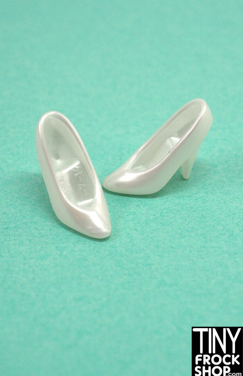 12" Fashion Doll Pearlized Stiletto Heels - More Colors