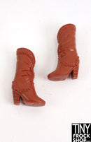 12" Fashion Doll Rust Decorative Boots