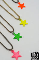 12" Fashion Doll Star Necklace by Pam Maness - More Colors