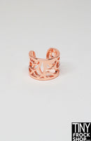 12" Fashion Doll Copper Decorative Cuff Bracelets