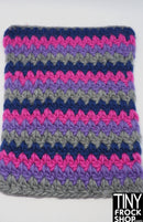 12" Fashion Doll Chunky Zig Zag Area Rug by TINY FROCK