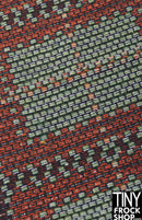 12" Fashion Doll Metallic Runner Area Rugs by TINY FROCK - More Colors