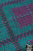 12" Fashion Doll Metallic Runner Area Rugs by TINY FROCK - More Colors