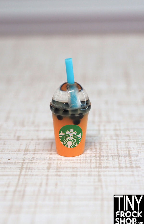 12" Fashion Doll Starbucks Bubble Tea with Straw