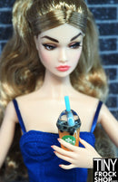 12" Fashion Doll Starbucks Bubble Tea with Straw