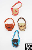 12" Fashion Doll Blanket Stitch Bags by Pam Maness - More Colors