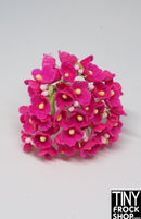 12" Fashion Doll Forget Me Not Paper Flower Bouquets- More colors