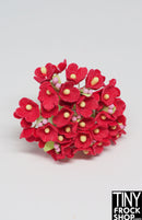 12" Fashion Doll Forget Me Not Paper Flower Bouquets- More colors