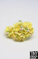 12" Fashion Doll Forget Me Not Paper Flower Bouquets- More colors
