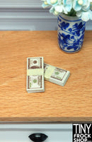 12" Fashion Doll Faux Miniature Hundred Dollar Bill Bundle