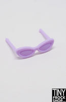 12" Fashion Doll Small Cat Eye Glasses - 2 Colors