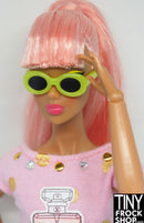 12" Fashion Doll Small Rounded Sunglasses - More Colors