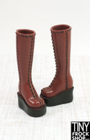 12" Fashion Doll  Platform Maroon