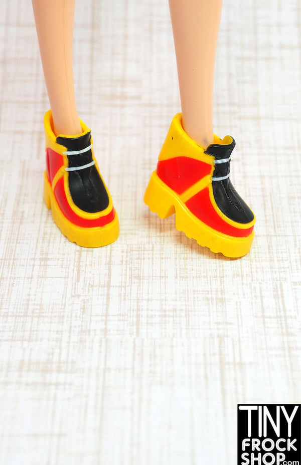 12" Fashion Doll Color Blocked Sneakers
