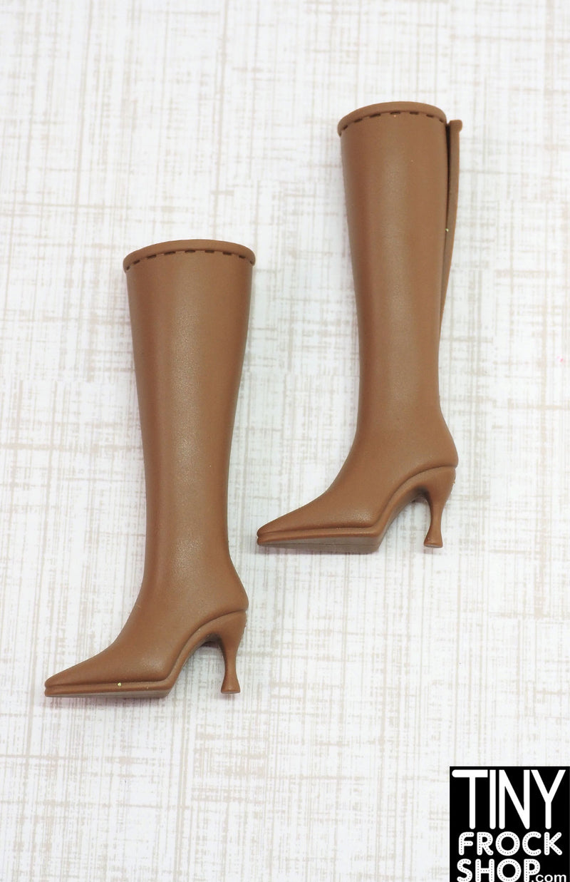 12" Fashion Doll Tan Fashion Tall Boots