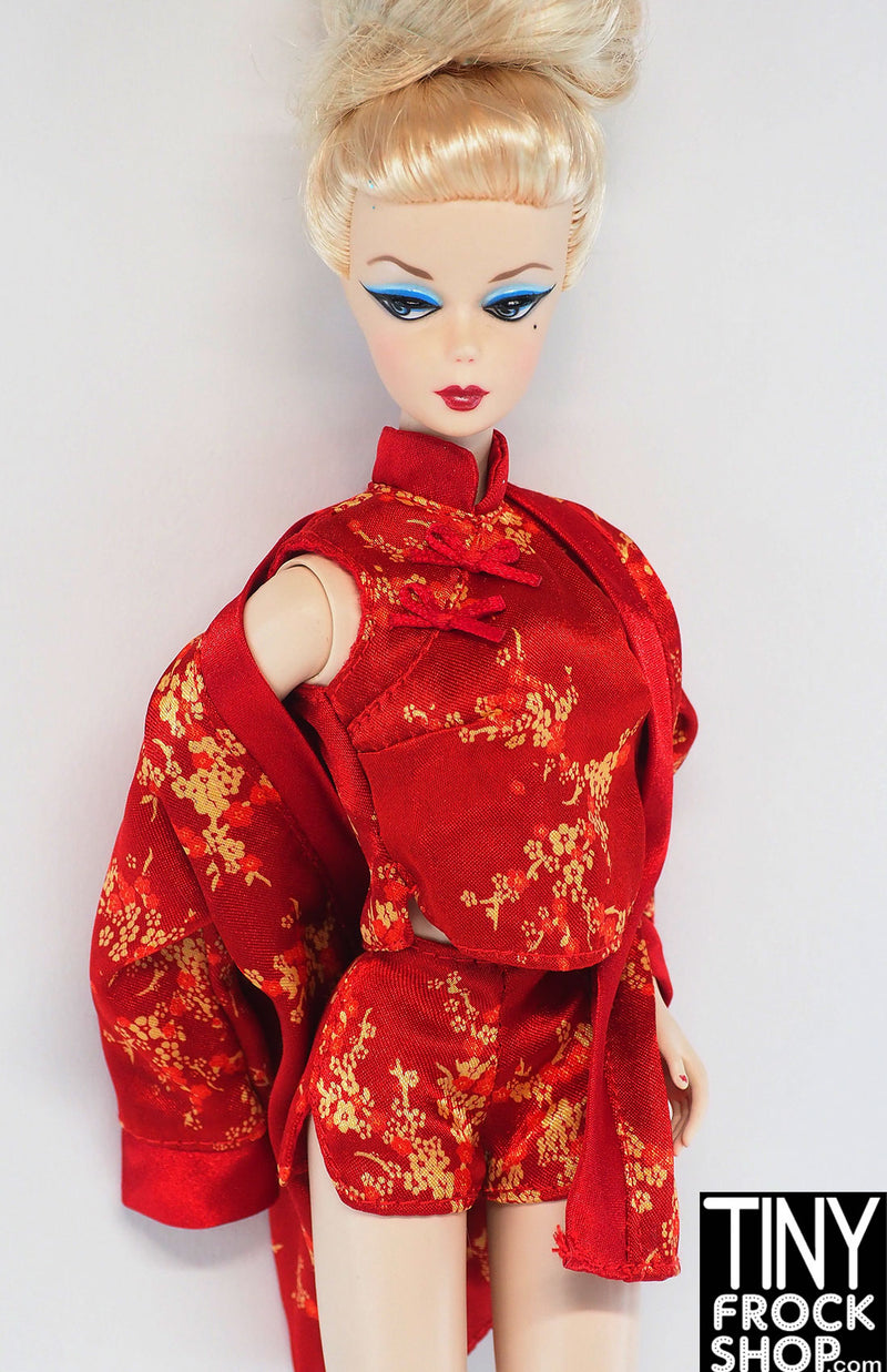 12" Fashion Doll 2004 Fashion Model Chinoiserie Jammy 3 Piece Outfit