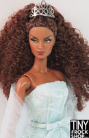 12" Fashion Doll 2001 Blue Sparkle Dress with Accessories