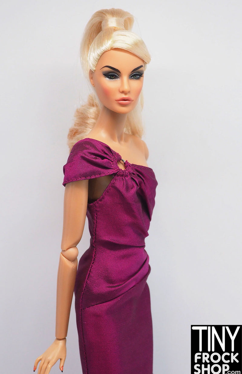 12" Fashion Doll 2005 Rhapsody in New York Magenta Dress