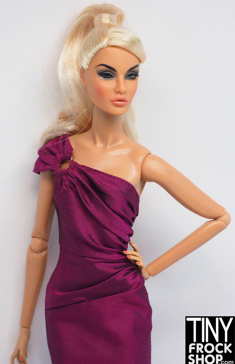 12" Fashion Doll 2005 Rhapsody in New York Magenta Dress